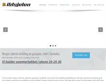 Tablet Screenshot of ildsjelen.no